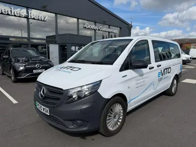 Used Mercedes e-Vito 150 kW (204 HP) 2025 White Van