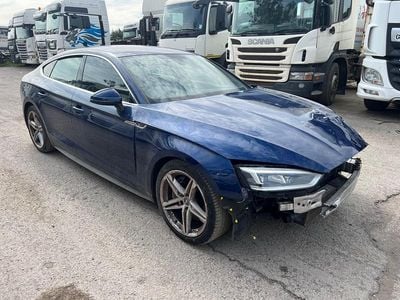 Blue Used 2018 Audi A5 S-Line Coupe | £7,250