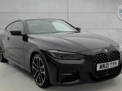 Usado BMW 420 M Sport 181 HP (133 kW) 2021 Preto Coupé