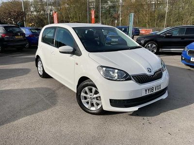 Used Skoda Citigo SE 44 HP (32 kW) 2018 White Hatchback