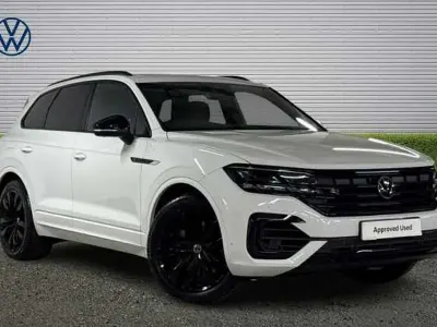Used VW Touareg Black Edition 340 HP (250 kW) 2022 White SUV
