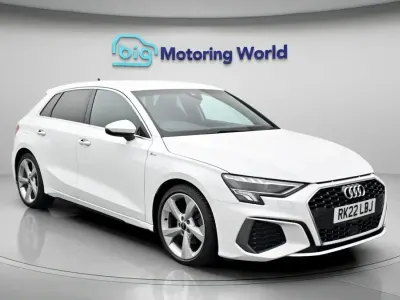 Used Audi A3 Sportback S-Line 2022 White Hatchback