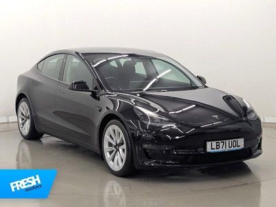 Black Used 2021 Tesla Model 3 Long Range AWD Sedan | £19,390 (Fair price)