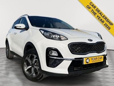 Used Kia Sportage 130 HP (95 kW) 2019 White SUV