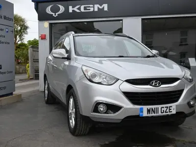 Used Hyundai ix35 Premium 115 HP (84 kW) 2011 Silver SUV