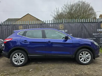 Used Nissan Qashqai Acenta 115 HP (84 kW) 2016 Blue SUV