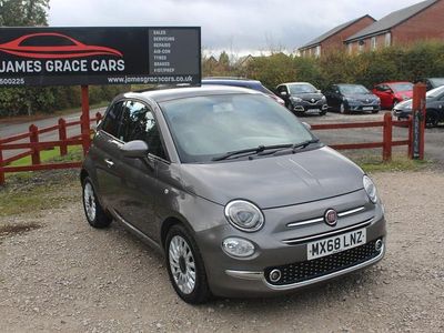Grey Used 2018 Fiat 500 Lounge Hatchback | £5,695 (Fair price)