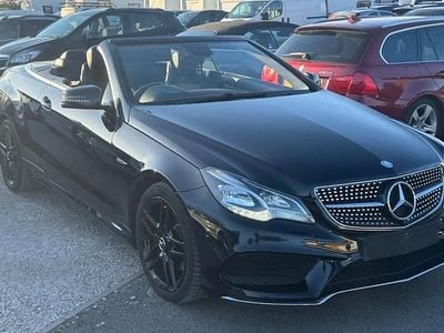 Used Mercedes E220 AMG 170 HP (125 kW) 2013 Black Cabriolet