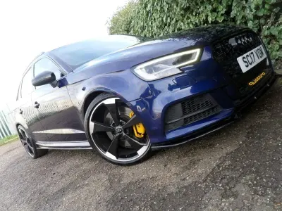 Begagnad Audi S3 Sportback Comfort 310 HK (228 kW) 2017 Blå Halvkombi