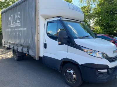 Used Iveco Daily 126 HP (92 kW) 2018 White Cabriolet