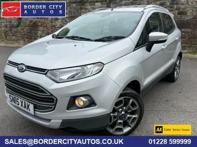 Używany Ford Ecosport Titanium 125 KM (91 kW) 2015 Srebrny SUV