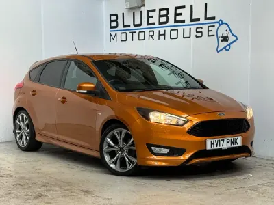 Used Ford Focus ST-Line 2017 Orange Hatchback