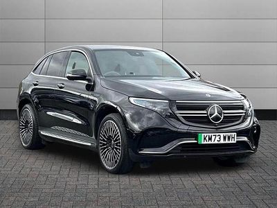 Used Mercedes EQC400 AMG Line Premium 300 kW (408 HP) 2023 Black SUV