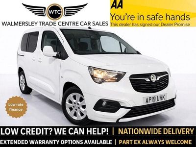 Used Vauxhall Combo S 130 HP (95 kW) 2019 White MPV