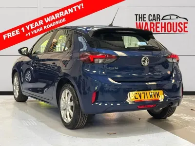 Used Vauxhall Corsa 75 HP (55 kW) 2021 G4b nautic blue Hatchback