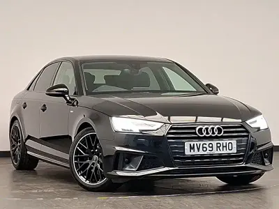 Used Audi A4 Black Edition 190 HP (139 kW) 2019 Black Hatchback