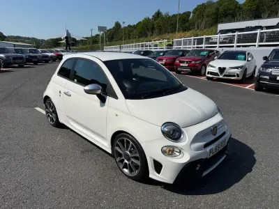 Used Abarth 595 Turismo 165 HP (121 kW) 2019 White Hatchback