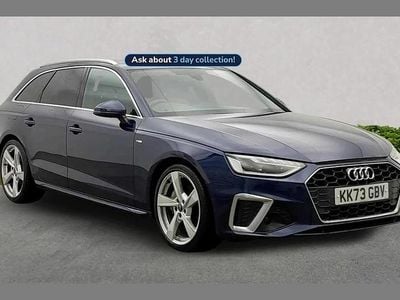 Used Audi A4 S-Line 204 HP (150 kW) 2024 Blue Estate