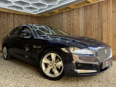 Second-hand Jaguar XF Portfolio 2019 Albastru Berlinǎ