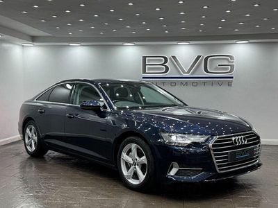 Used Audi A6 Sport 204 HP (150 kW) 2019 Blue Sedan