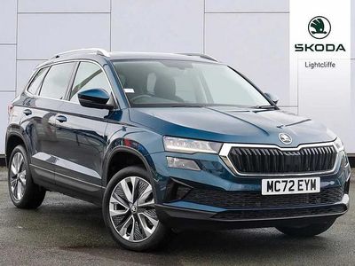 Used Skoda Karoq SE L 147 HP (108 kW) 2023 Petrol blue metallic SUV
