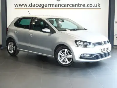 Used VW Polo Match 90 HP (66 kW) 2016 Silver Hatchback