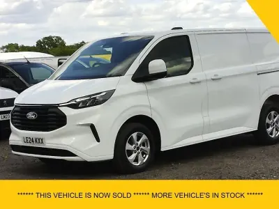 Used Ford Transit Custom Limited 136 HP (100 kW) 2024 White Van