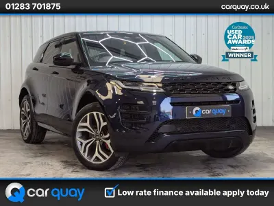 Used Land Rover Range Rover evoque Autobiography 309 HP (227 kW) 2021 Blue SUV