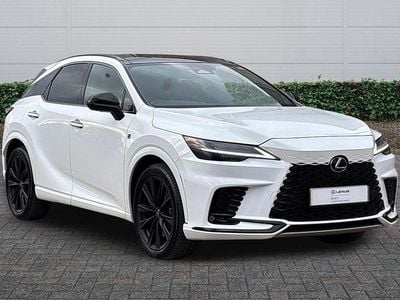 White Used 2023 Lexus RX500h Sport Line SUV | £52,999 (Fair price)