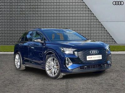 Blue Used 2021 Audi Q4 e-tron Comfort SUV | £29,695 (Fair price)