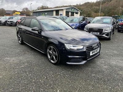 Blue Used 2018 Audi A4 Black Edition Estate | £13,495 (A bit pricey)