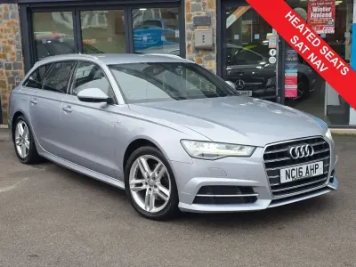 Usado Audi A6 S-Line 190 HP (139 kW) 2016 Prateado Carrinha