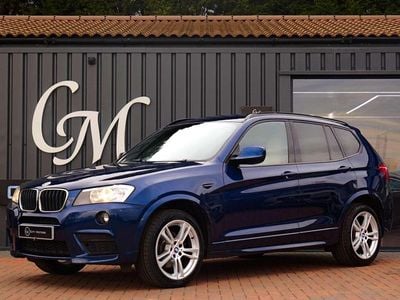 Blue Used 2014 BMW X3 M Sport SUV | £8,790 (Good price)
