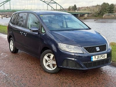 Used Seat Alhambra Ecomotive 140 HP (102 kW) 2011 Blue MPV