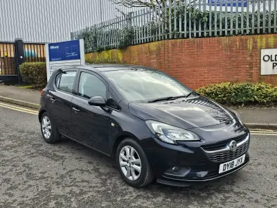 Used Vauxhall Corsa Design Edition 2018 Blue Hatchback