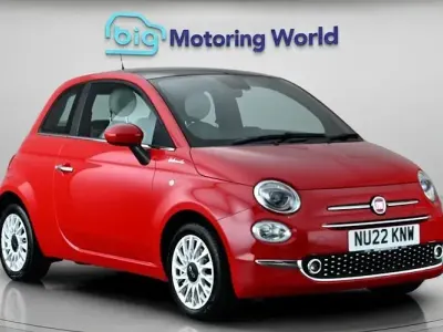 Used Fiat 500 Dolcevita 70 HP (51 kW) 2022 Red Hatchback