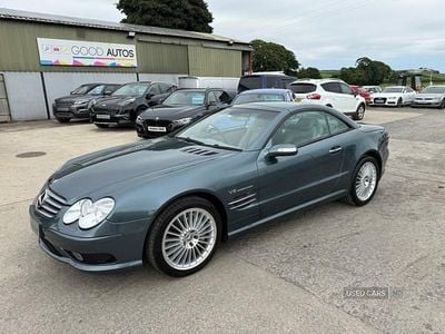 Used Mercedes SL55 AMG AMG 2004 Blue Cabriolet
