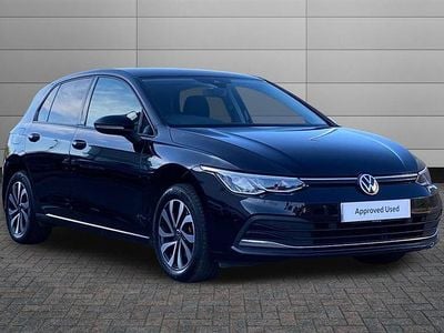 Used VW Golf VIII Active 150 HP (110 kW) 2022 Black Hatchback