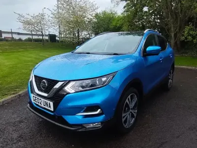 Używany Nissan Qashqai N-Connecta 140 KM (102 kW) 2019 Niebieski SUV
