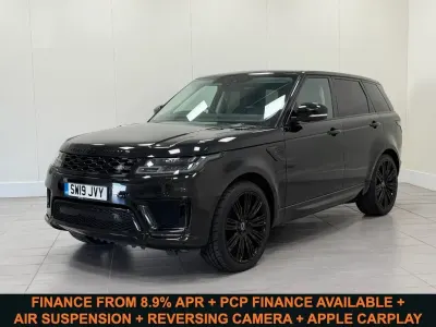 Used Land Rover Range Rover Sport HSE 306 HP (225 kW) 2019 Black SUV
