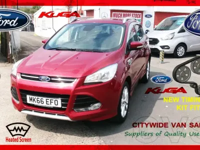 Used Ford Kuga Sport 150 HP (110 kW) 2016 Red SUV