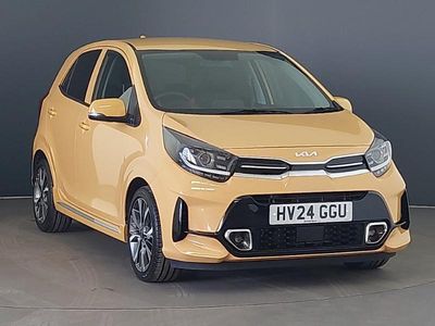 Used Kia Picanto GT-Line 62 HP (45 kW) 2024 Yellow Hatchback