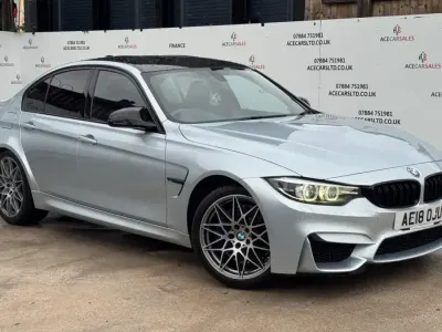 Begagnad BMW M3 Competition Edition 2018 Blå Sedan