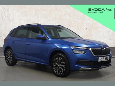 Used Skoda Kamiq SE Drive 147 HP (108 kW) 2021 Blue SUV