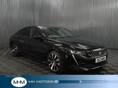 Used Peugeot 508 GT-line 130 HP (95 kW) 2019 Black Hatchback