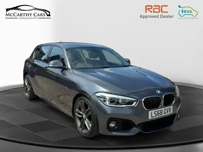 Used BMW 118 M Sport 134 HP (98 kW) 2018 Mineral grey Hatchback