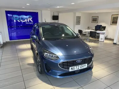 Second-hand Ford Fiesta Titanium X 2023 Albastru Hatchback