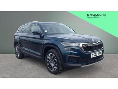 Used Skoda Kodiaq SE L Executive 190 HP (139 kW) 2022 Blue SUV