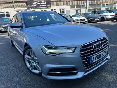 Used Audi A6 S-Line 190 HP (139 kW) 2016 Silver Sedan