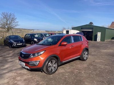 Used Kia Sportage 2015 Orange SUV